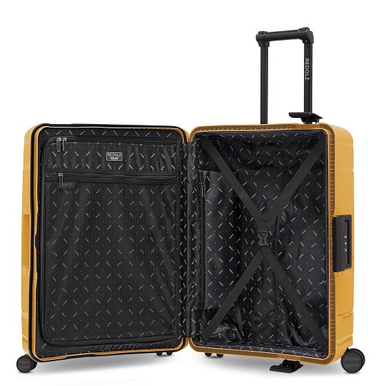 Redolz Essentials 15 4-Rollen Trolley 65 cm mit Dreipunkt-Verschluss