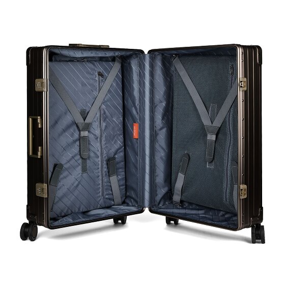 Aleon Traveler 4-Rollen Trolley Aluminium 67 cm