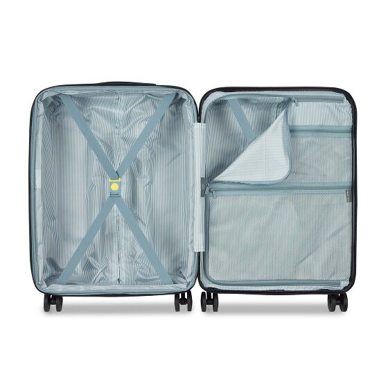 Delsey Paris Meteor 4-Rollen Kofferset M+L mit Dehnfalte