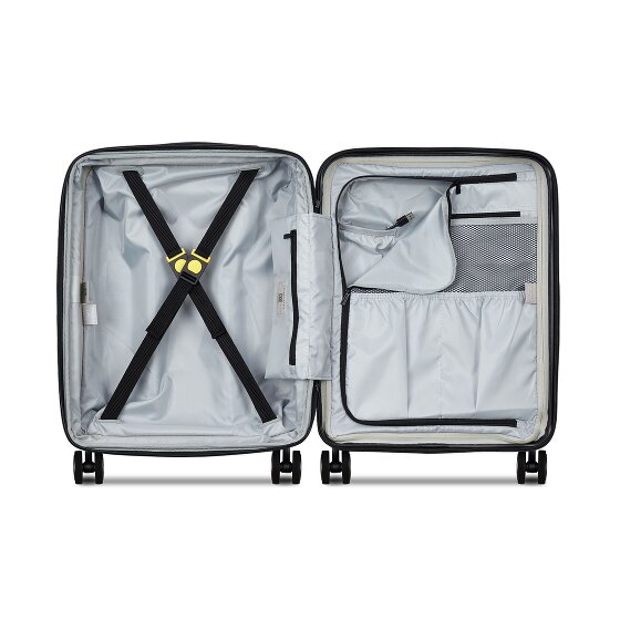 Delsey Paris Shadow 5.0 4 Rollen Kabinentrolley 55 cm mit Dehnfalte