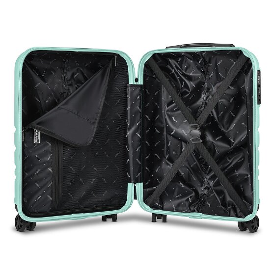Redolz Pro ABS 4 Rollen Kabinentrolley 53 cm