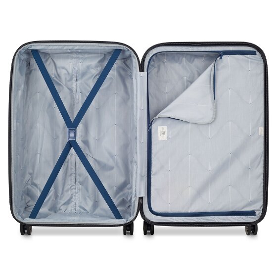 Delsey Paris Meteor 4 Rollen Trolley L 78 cm mit Dehnfalte