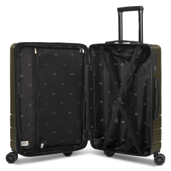 camel active Hanoi 4 Rollen Kofferset 3-teilig mit Dehnfalte