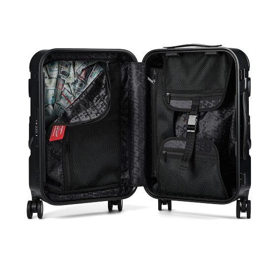 Sprayground Gold Brick Luxe 4 Rollen Kabinentrolley 52 cm