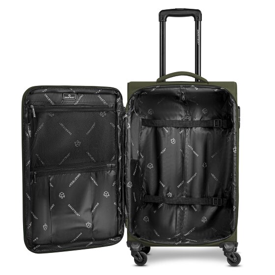 Smartbox Edition 04 4 Rollen Kofferset 3-teilig mit Dehnfalte
