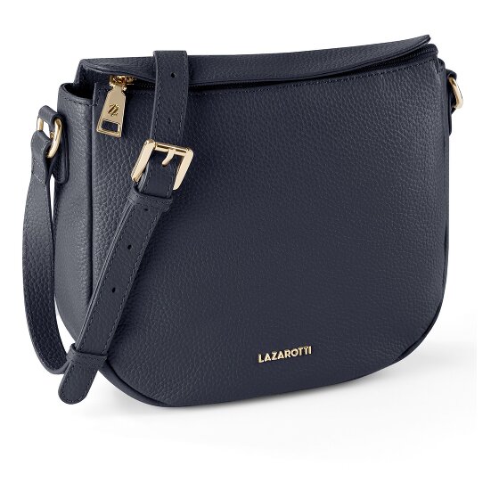 Lazarotti Bologna Leather Crossbody Umhängetasche Leder 25 cm