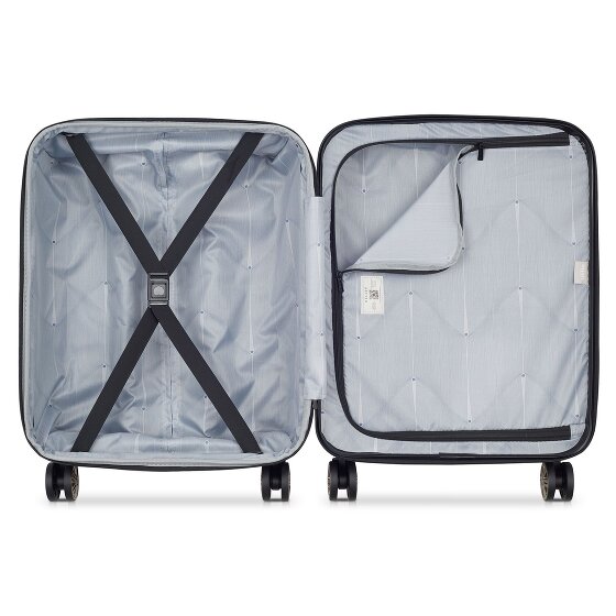 Delsey Paris Meteor 4 Rollen Kabinentrolley 55 cm mit Dehnfalte