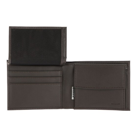 oxmox Leather Geldbörse RFID Schutz Leder 12 cm