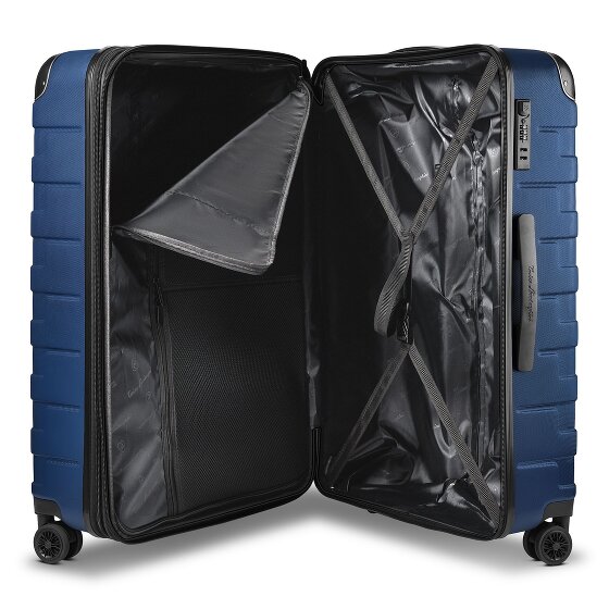 Tonino Lamborghini Milano 4 Rollen Kofferset 3-teilig mit Dehnfalte