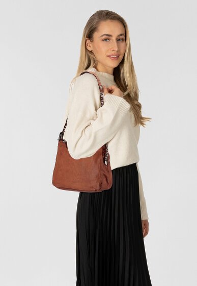 Campomaggi Giuliana Schultertasche Leder 36 cm