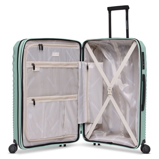 Farmhood Eco Edition 4 Rollen Trolley 77 cm mit Dehnfalte