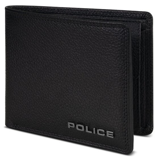 Police Geldbörse RFID Schutz Leder 11.5 cm