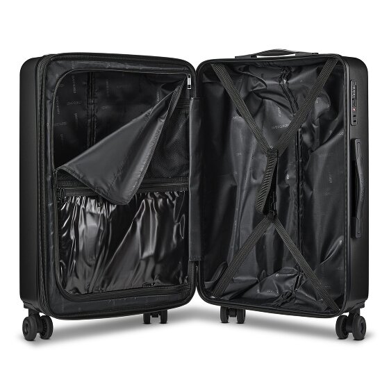 Roberto Cavalli Florence 4 Rollen Kofferset 3-teilig mit Dehnfalte