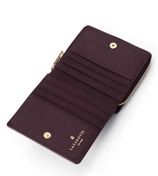 Lazarotti Bologna Leather Medium Zip-Around Geldbörse Leder 10 cm