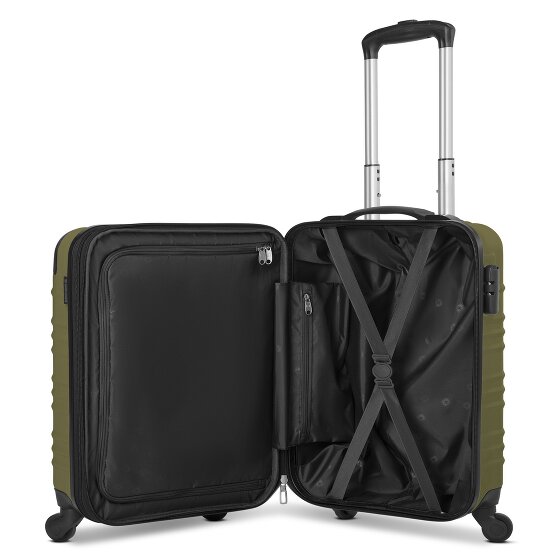 Wenger Amplar Evo 4 Rollen Kabinentrolley S 53 cm mit Dehnfalte