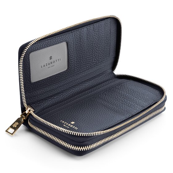 Lazarotti Bologna Leather Geldbörse RFID Schutz Leder 20 cm