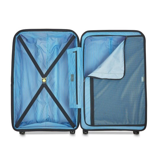 Delsey Paris Lutece Se 4 Rollen Trolley 79 cm mit Dehnfalte