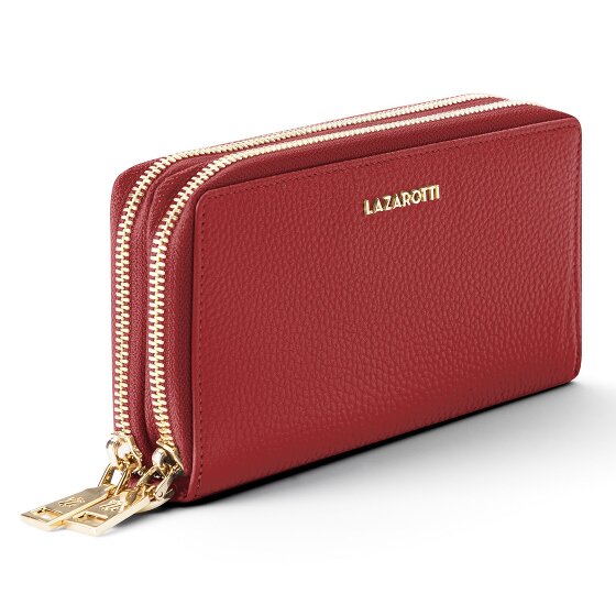 Lazarotti Bologna Leather Geldbörse RFID Schutz Leder 20 cm