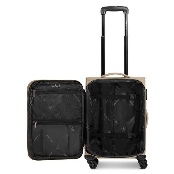 Smartbox Edition 04 4 Rollen Kabinentrolley 56 cm mit Dehnfalte