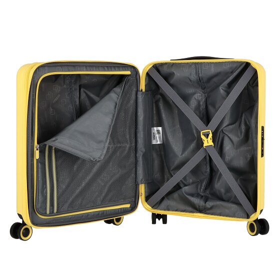 American Tourister Dynabelt 4 Rollen Kabinentrolley 55 cm mit Dehnfalte