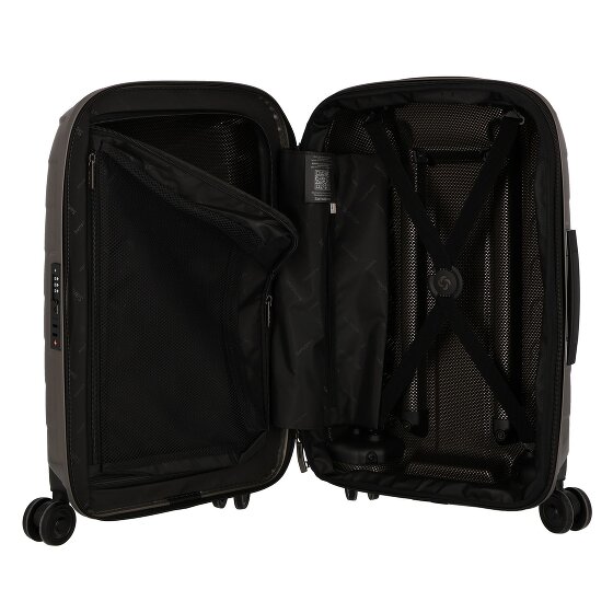 Samsonite Attrix 4 Rollen Kabinentrolley 55 cm mit Dehnfalte