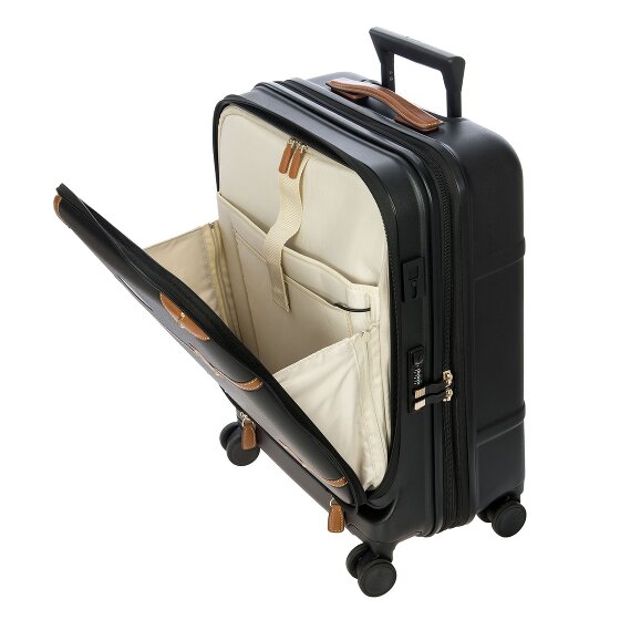 Bric's Bellagio 4 Rollen Kabinentrolley 55 cm mit Dehnfalte