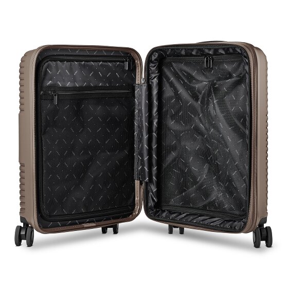 Redolz Essentials 17 2.0 4 Rollen Kabinentrolley 55 cm Laptopfach mit Dehnfalte