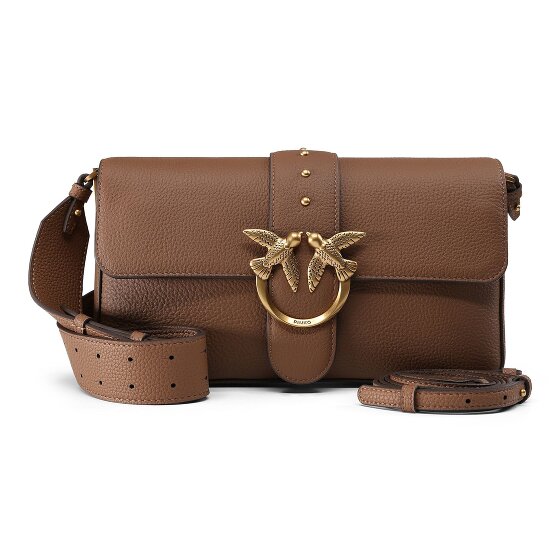 PINKO Love One Umhängetasche Leder 27 cm