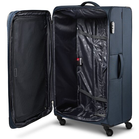 Wenger Beaumont 4 Rollen Trolley XL 87 cm mit Dehnfalte
