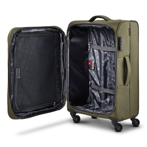 Wenger Beaumont 4 Rollen Trolley M 67 cm mit Dehnfalte