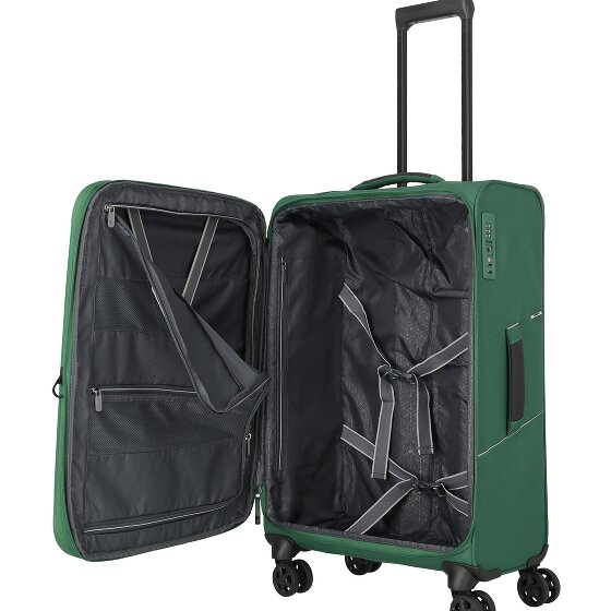 Travelite Skaii 4 Rollen Kofferset 3-teilig mit Dehnfalte