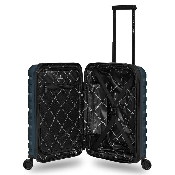 Smartbox Edition 01 4 Rollen Kabinentrolley 55 cm mit Dehnfalte