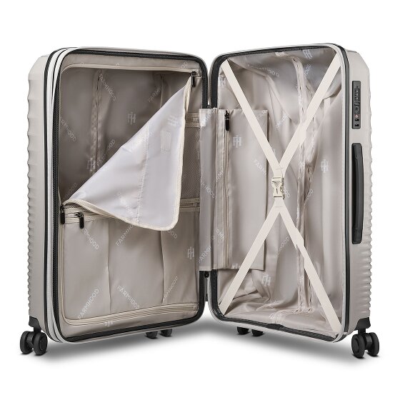 Farmhood Straw Edition 4 Rollen Trolley 67 cm mit Dehnfalte