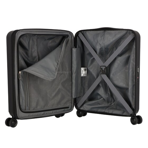 American Tourister Dynabelt 4 Rollen Kabinentrolley 55 cm mit Dehnfalte