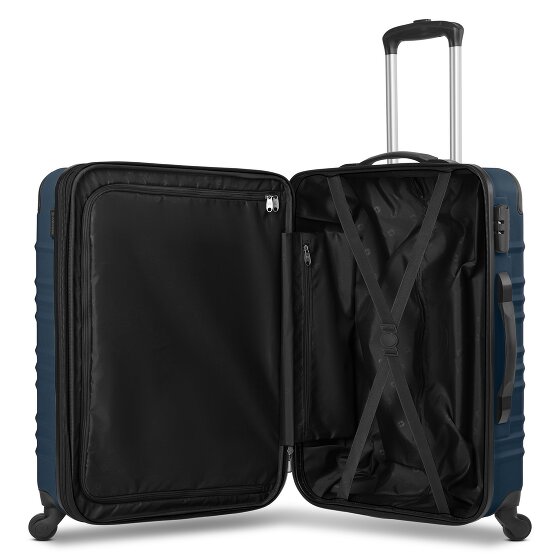 Wenger Amplar Evo 4 Rollen Trolley M 65 cm mit Dehnfalte