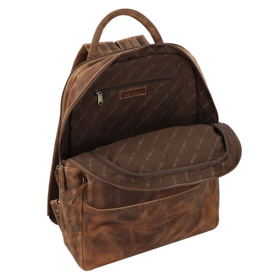 Greenburry Vintage Daypack Leder 43 cm Laptopfach