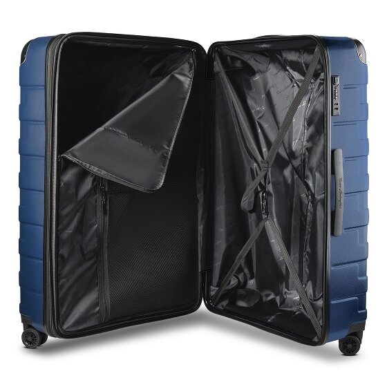 Tonino Lamborghini Milano 4-Rollen Trolley XL 83 cm Sondergrösse mit Dehnfalte