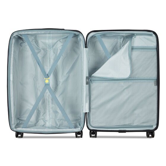 Delsey Paris Meteor 4 Rollen Trolley L 78 cm mit Dehnfalte