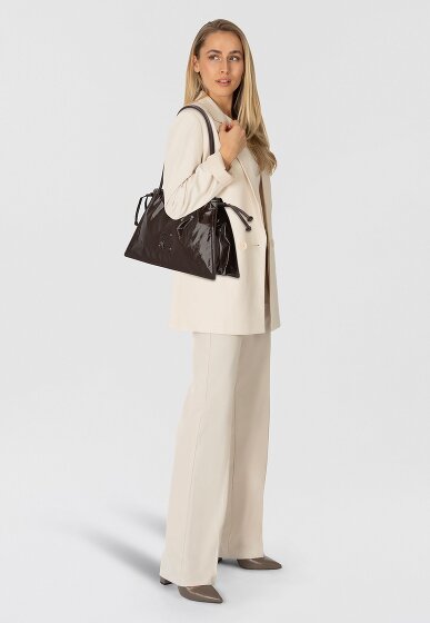 Coccinelle Schultertasche Leder 38 cm