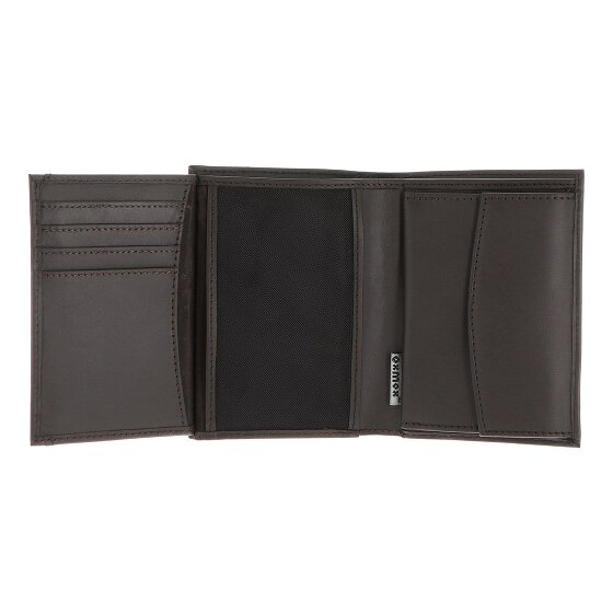 oxmox Leather Geldbörse RFID Schutz Leder 10 cm