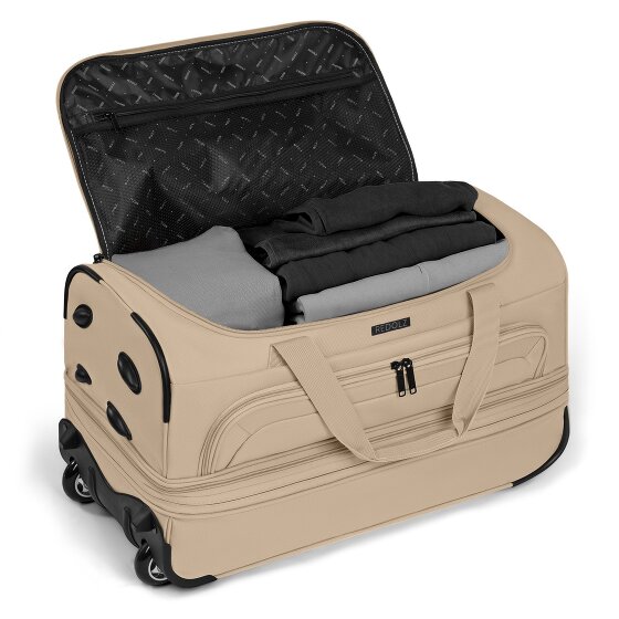 Redolz Duffle Essentials 2-Rollen Reisetasche 55 cm M mit Dehnfalte Redolz Duffle Essentials 2-Rollen Reisetasche 55 cm M mit Dehnfalte