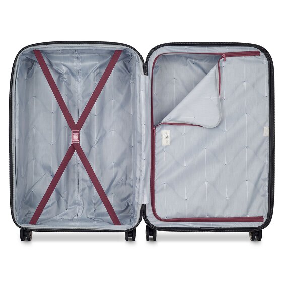 Delsey Paris Meteor 4 Rollen Trolley L 78 cm mit Dehnfalte