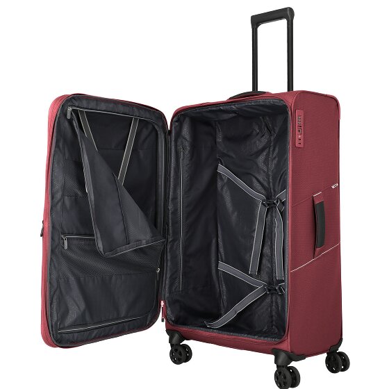 Travelite Skaii 4 Rollen Trolley L 78 cm mit Dehnfalte