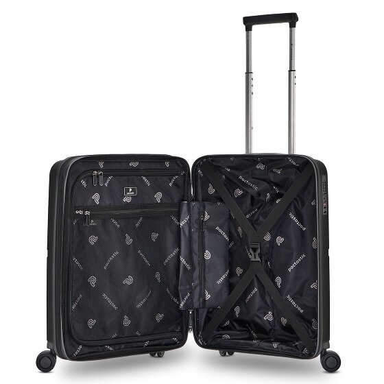 Pactastic Collection 01 4 Rollen Kabinentrolley S 55 cm mit Dehnfalte