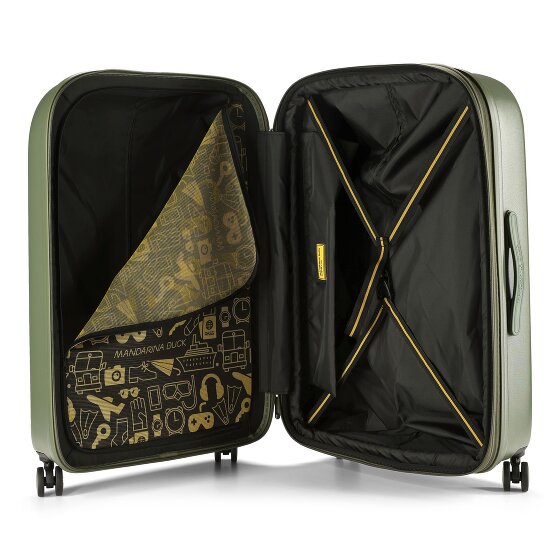 Mandarina Duck Logoduck + 4 Rollen Trolley L 75 cm Mandarina Duck Logoduck + 4 Rollen Trolley L 75 cm