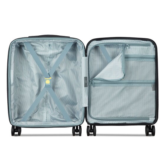 Delsey Paris Meteor 4 Rollen Kabinentrolley 55 cm mit Dehnfalte