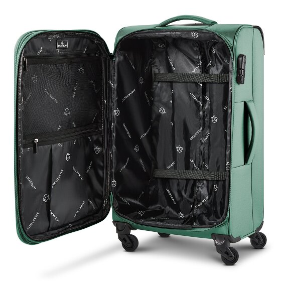Smartbox Edition 04 4 Rollen Kofferset 3-teilig mit Dehnfalte