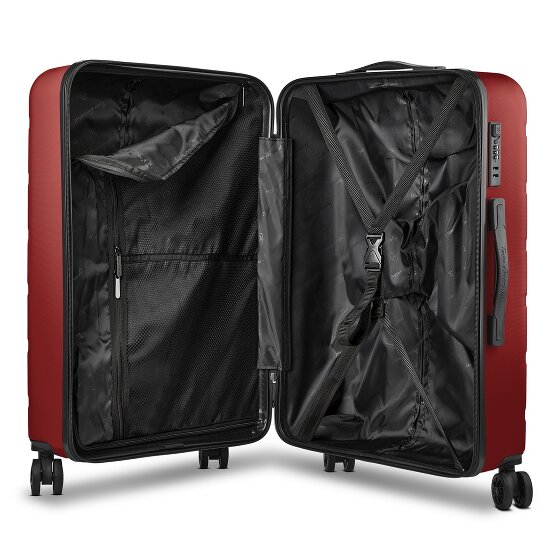 Tonino Lamborghini Bologna 4 Rollen Trolley M 67 cm