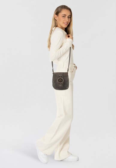 Campomaggi Giada Mini Bag Umhängetasche Leder 17 cm
