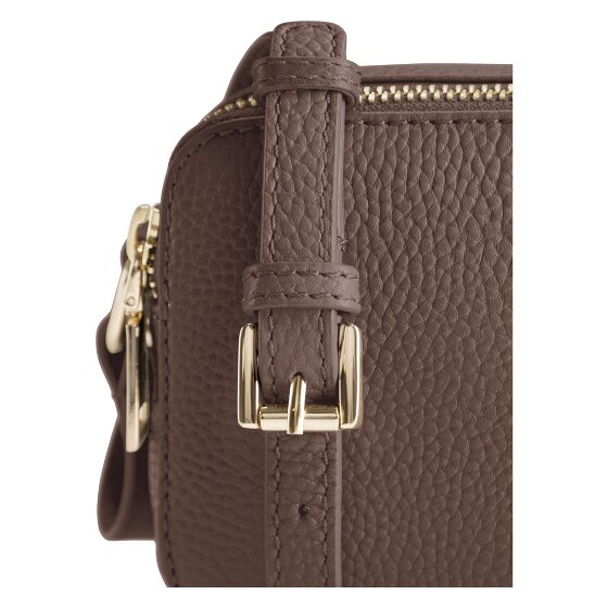 Lazarotti Bologna Leather Umhängetasche Camera-Bag Leder Double-Zip 18 cm